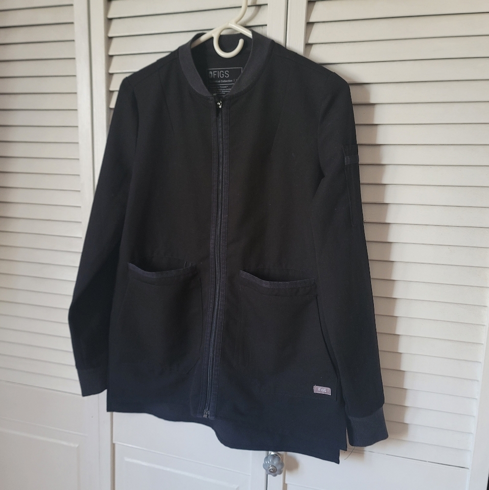 Figs Technical Collection Black Jacket, Size Xs - image 4